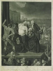 Louis XVI on the Scaffold, 1795