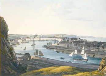 View of Dieppe, early 19th century