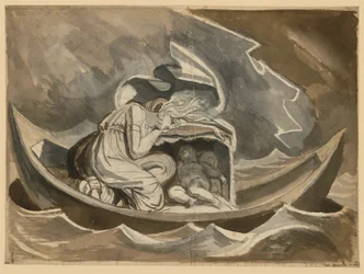 Danaë in a Boat with the Little Perseus