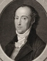 Portrait of the composer Johann Anton André 1775-1842, 1800