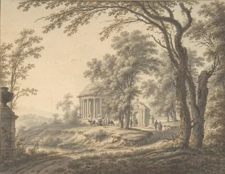 Idyllic Landscape with Temple, 1770