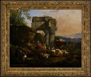 Roman Landscape with Cattle and Shepherds