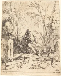 Democritus Meditating