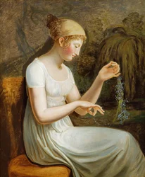 Girl with Flowers