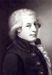 Portrait of Wolfgang Amadeus Mozart (1756-91) Austrian composer, engraved by Lazarus Gottlieb Sichling