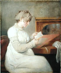 Portrait of the Poet Engel Christine Westphalen (1758-1840)
