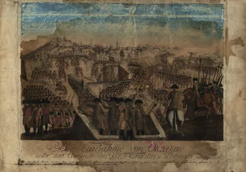 The Capture of Ochakov by Prince Grigory Potemkin on December 17, 1788