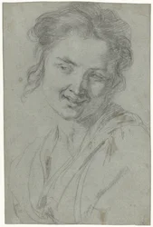 Study of a Laughing Woman