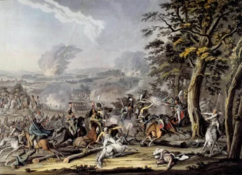 War of the Fourth Coalition: view of the Battle of Friedland