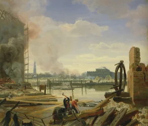 Hamburg after the Fire of 1842