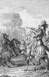 Representation of Albert I of the Holy Empire (1255-1308) in 1303 Engraving by Johann Michael Mettenleiter (1765-1853) 1800 Private collection