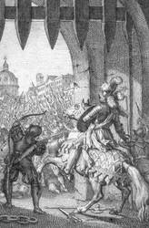 The Entered to Rome by Henry VII of Luxembourg in 1312