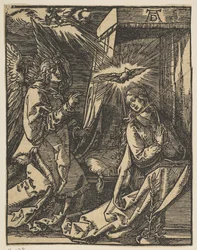The Annunciation (detail)