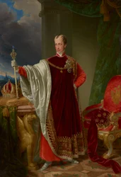 Emperor Ferdinand in the Robes of the Order of the Golden Fleece