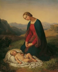 Mary Adoring the Child