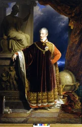 Portrait of Prince Clemens Wenzel Lothar von Metternich, Austrian statesman and diplomat