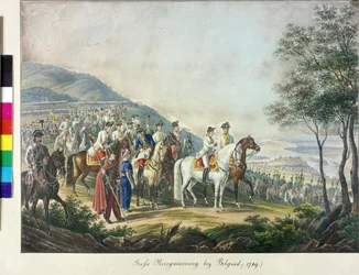 Archduke Franz siege of Belgrade 1789