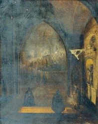 Funeral Inside a Church