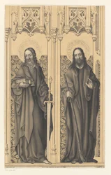 Saint Matthew and James from the Collection of the Boisserée Brothers (series)