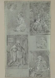 5 Portrait Studies
