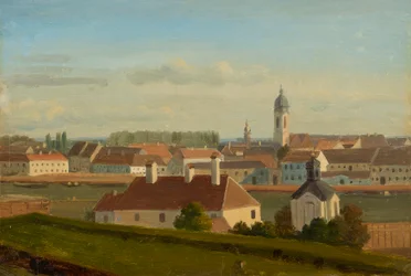 View Over the Danube Canal to Leopoldstadt