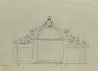 Fountain in the Peach Garden of the Upper Belvedere