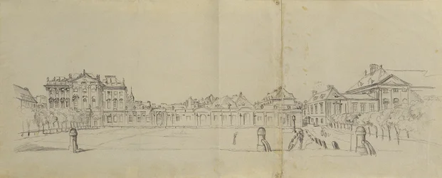 Josefstadt Glacis with Palais Trautson