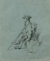 Study of a Resting Painter