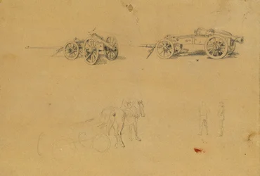 Study of Cannons, Military Equipment