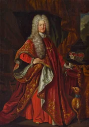 Charles III Philip, Elector Palatine (1661-1742) in the Robes of the Order of the Golden Fleece
