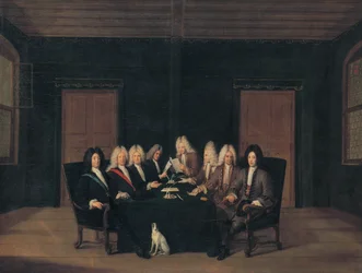 The Emissaries of the Peace Congress of Baden on September 7th, 1714