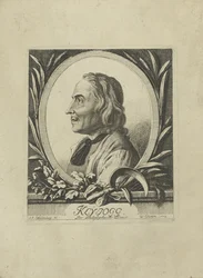 Portrait of Jakob Kleinjogg Gujer