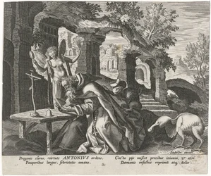 Anthony the Great as a Hermit (Male Hermits)