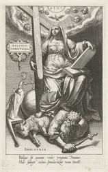 Christian Religion Overcomes Idolatry (The Virtues Overcome the Vices)