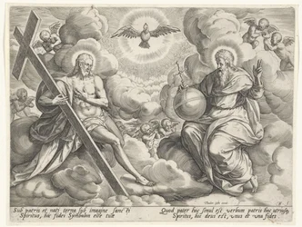 The Holy Trinity in the Clouds