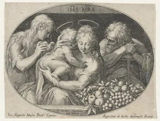 Holy Family with Saint Anne