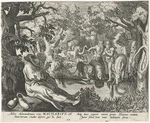 Macarius of Alexandria as a Hermit (Male Hermits)