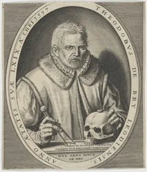 Portrait of Theodor de Bry
