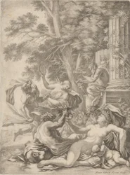 A Bacchanian Scene