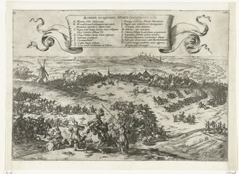 Alva Besieges Bergen in Hainaut, 1572