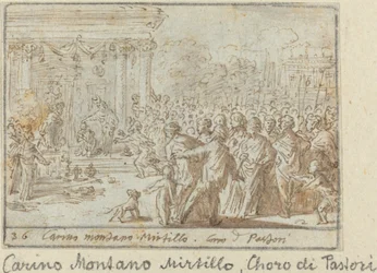 Chorus of Shepherds: Carino, Montano and Mirtillo, 1640