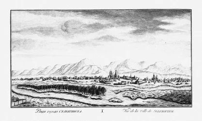 View of Selenginsk, ca 1735