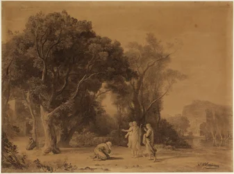 Abraham Receives the Promise of Isaac in the Grove of Mamre (Genesis 15, 1ff)