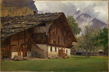 Farmhouse in the Alps