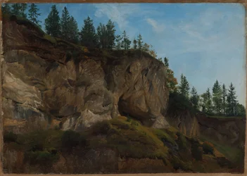 Rocky Slope in Switzerland