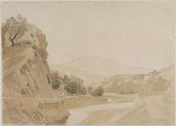 Landscape near Vaison in Southern France