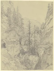 Section at the Via Mala