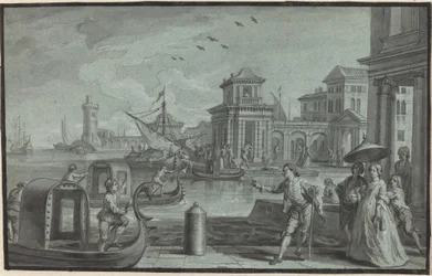 Venetian Fantasy with the Dogana