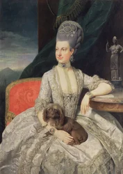 Archduchess Maria Christine Habsburg-Lothringen, daughter of Empress Maria Theresa of Austria and Emperor Francis I of Austria