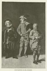 David Garrick as Abel Drugger